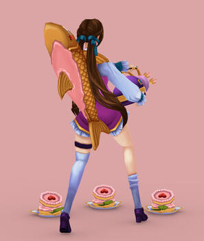 Game ready Cafe Cutie Jinx
